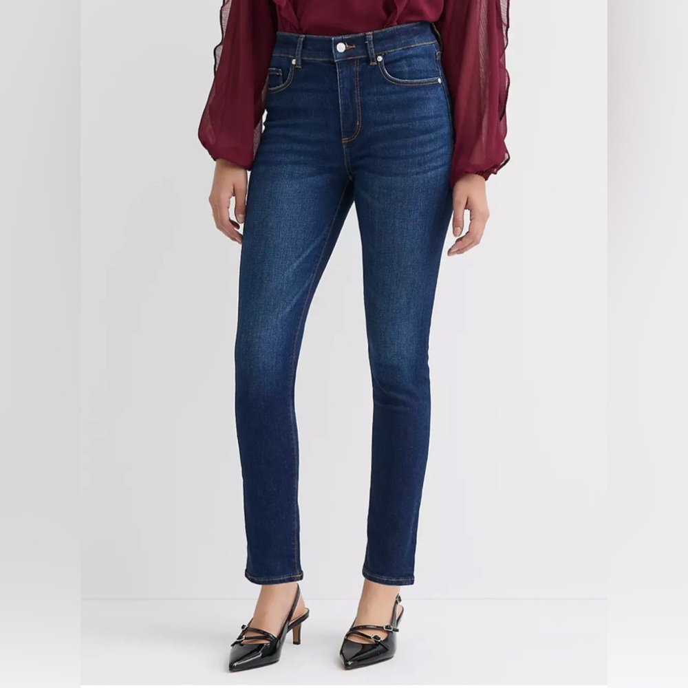LOFT High-Rise Skinny Curvy Jeans
